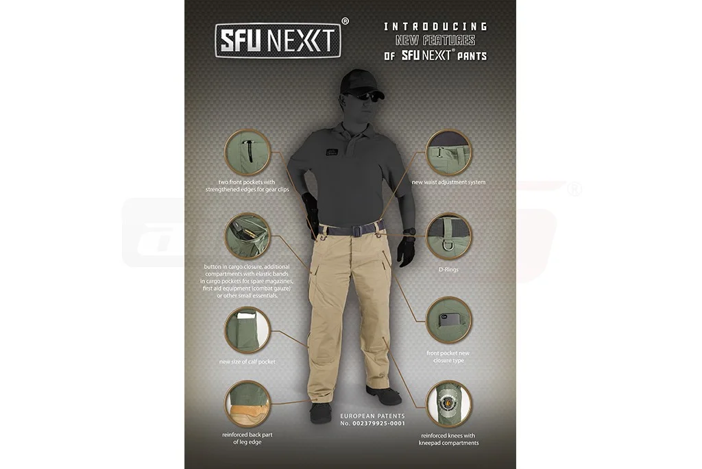 Helikon-Tex sfu next gen pantaloni ripstop Coyote (S/regular) 2
