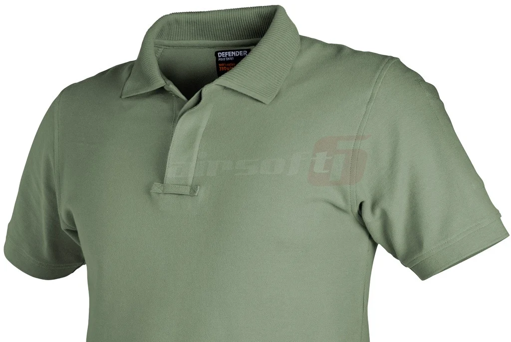 Helikon-Tex tricou polo bumbac Defender Olive 2