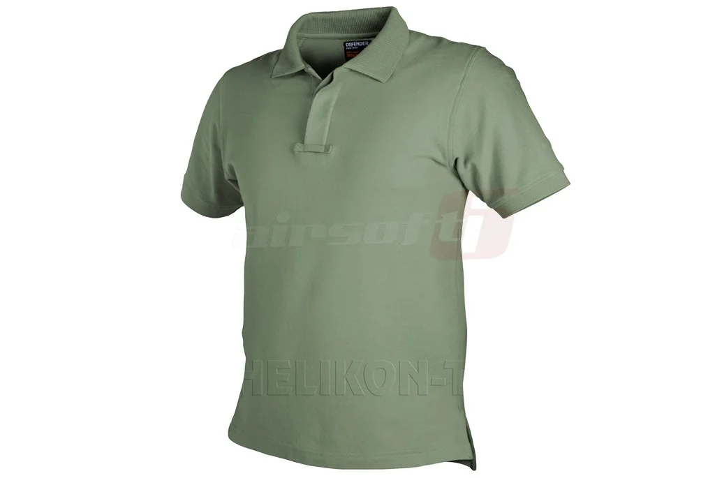 Helikon-Tex tricou polo bumbac Defender Olive 3