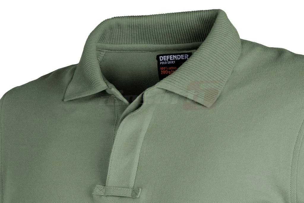 Helikon-Tex tricou polo bumbac Defender Olive 2