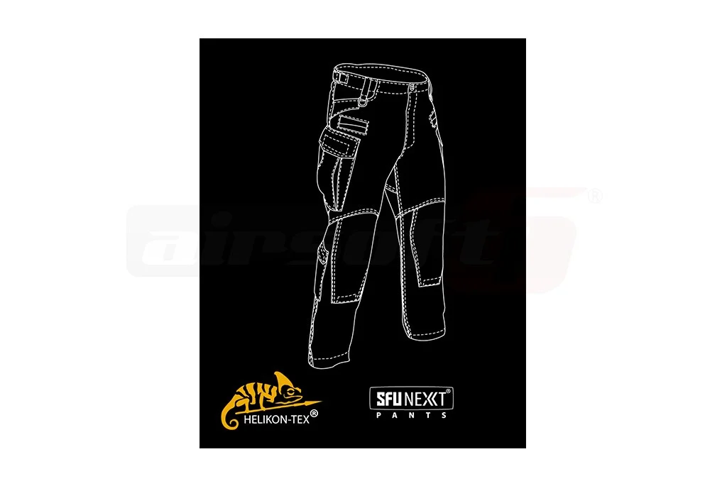 Helikon-Tex sfu next gen pantaloni ripstop Negru (XL/regular) 2