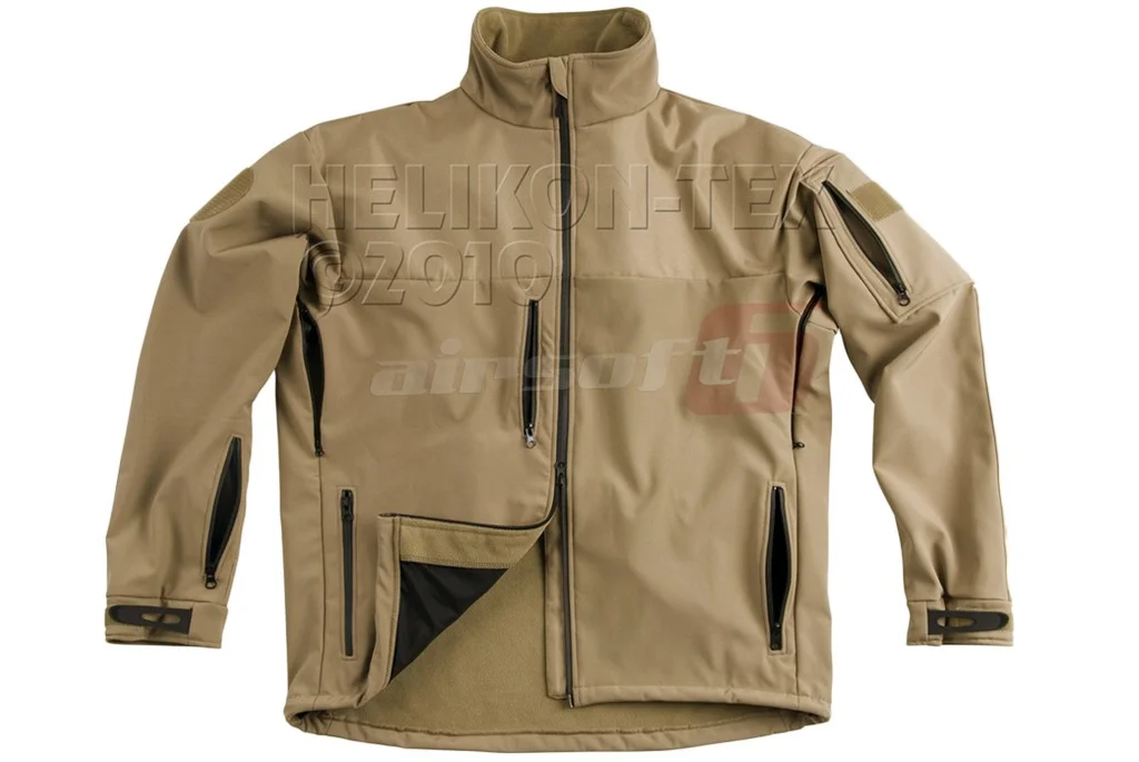 Helikon-Tex jacheta militara australiana Shark Skin Coyote 4