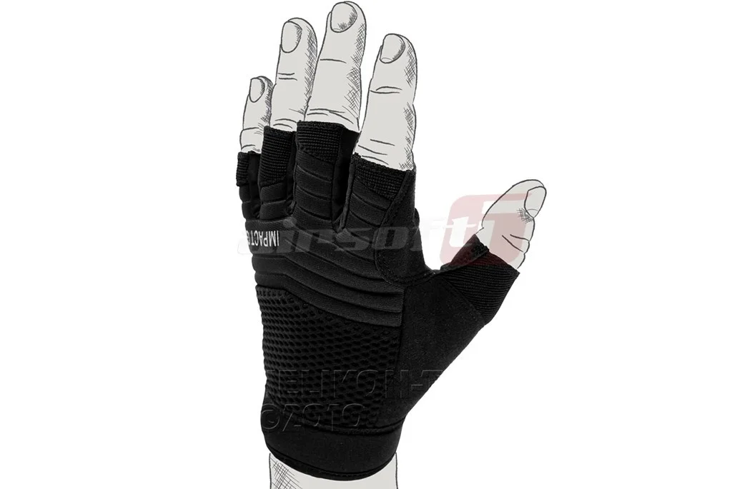Helikon-Tex manusi tactice fara degete Negru 4