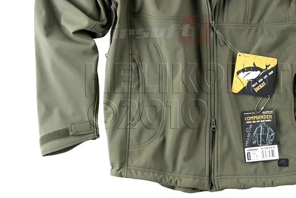 Helikon-Tex  commander jacheta shark skin Olive 4