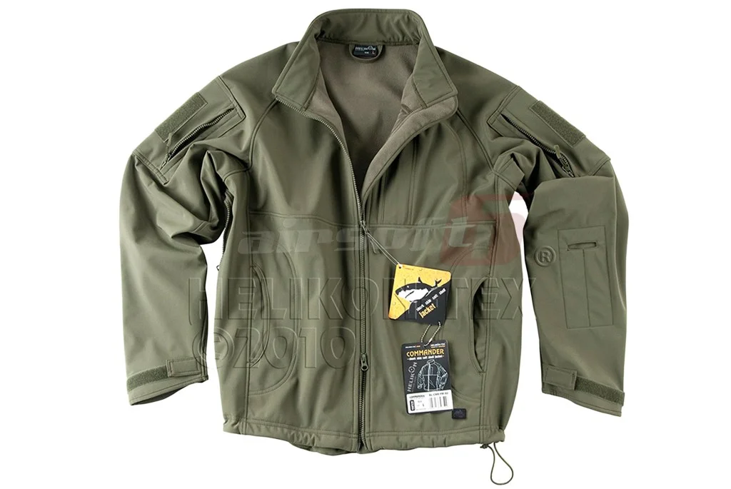 Helikon-Tex  commander jacheta shark skin Olive 8