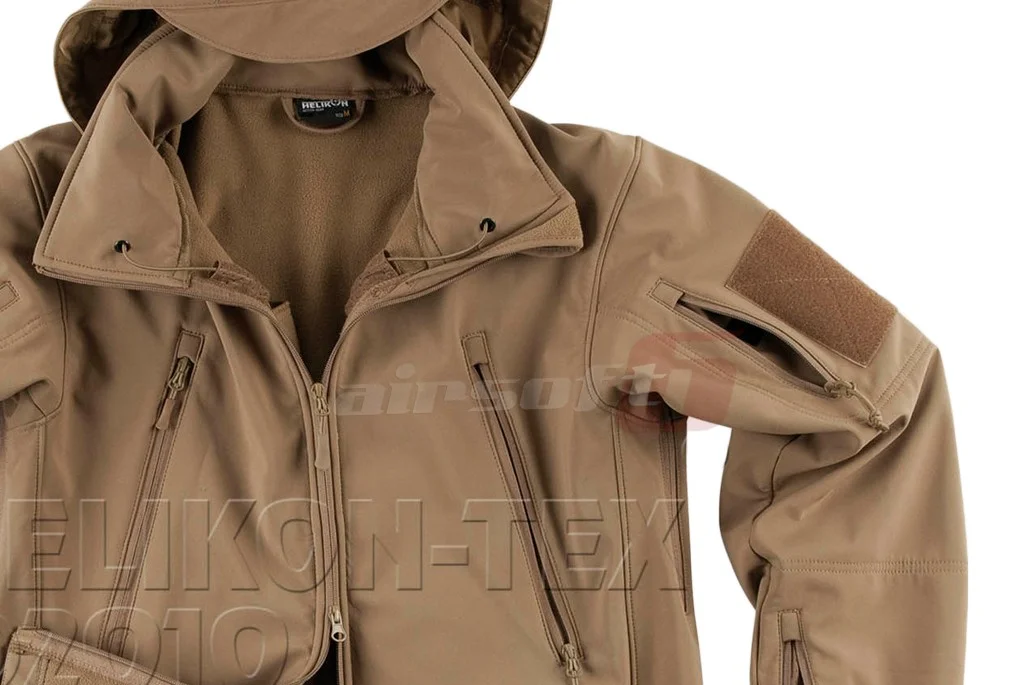 Helikon-Tex jacheta gunfighter shark skin Coyote 7