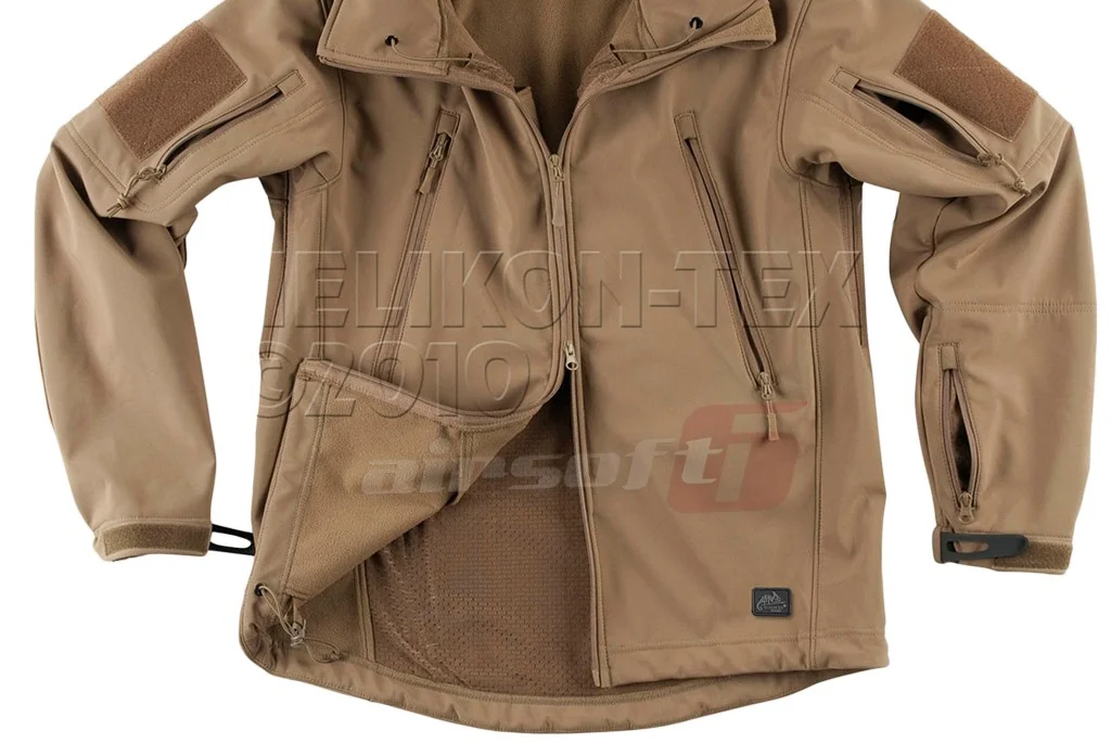 Helikon-Tex jacheta gunfighter shark skin Coyote 13