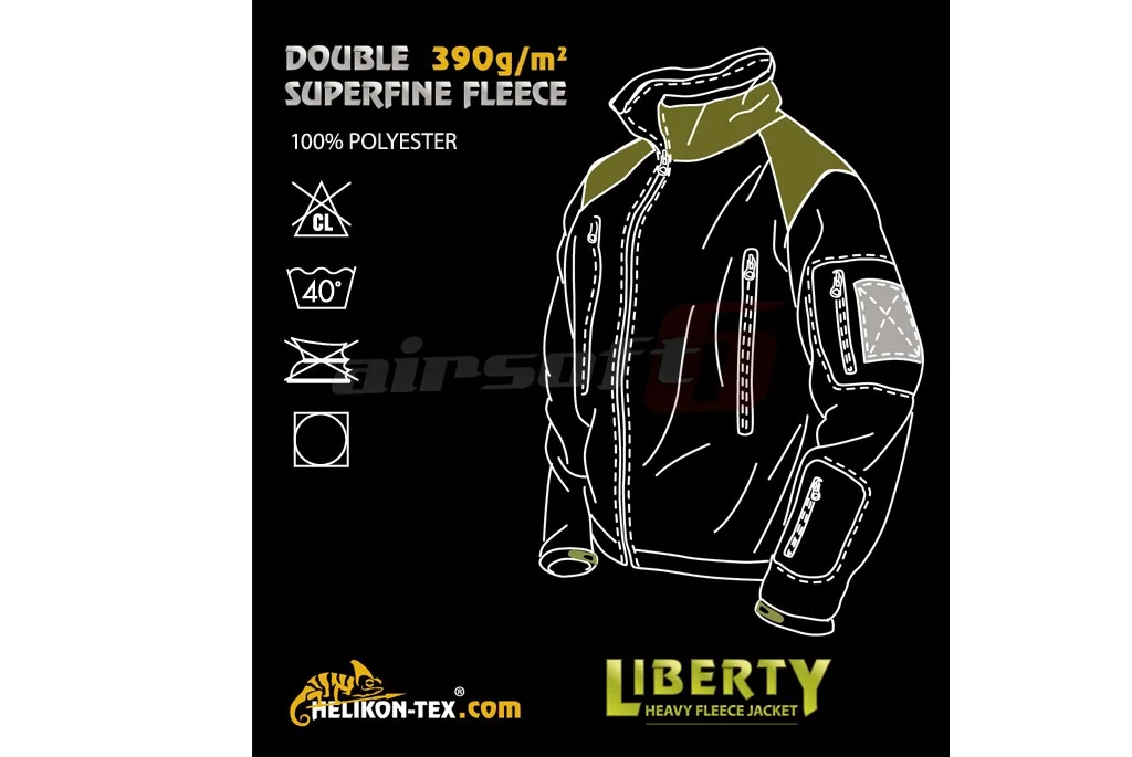 Helikon-Tex Liberty jacheta flausata Olive 13