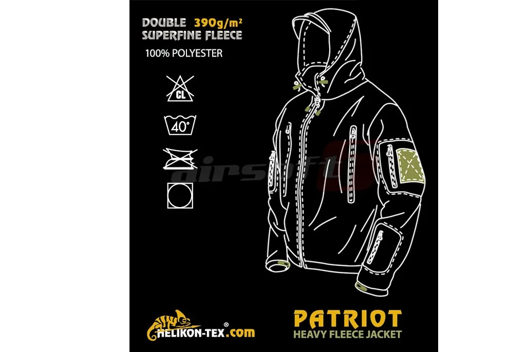 Helikon-Tex patriot jacheta flausata Olive 10