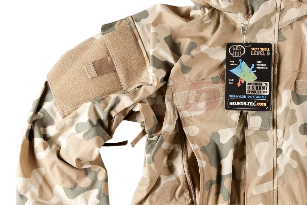 Helikon-Tex soft shell level 5 gen.3 ver.1 jacheta pl Desert 5