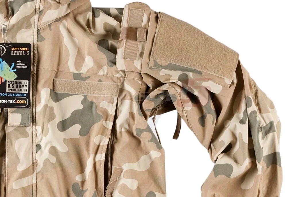 Helikon-Tex soft shell level 5 gen.3 ver.1 jacheta pl Desert 4