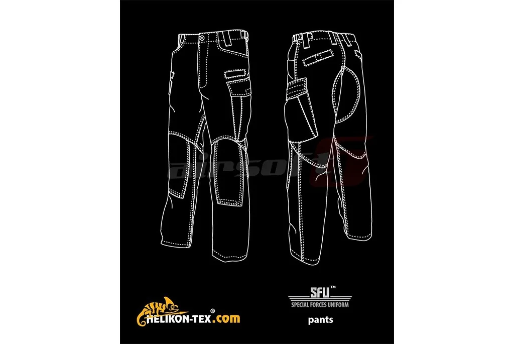 Helikon-Tex sfu pantaloni ripstop Bej (XL/regular) 3