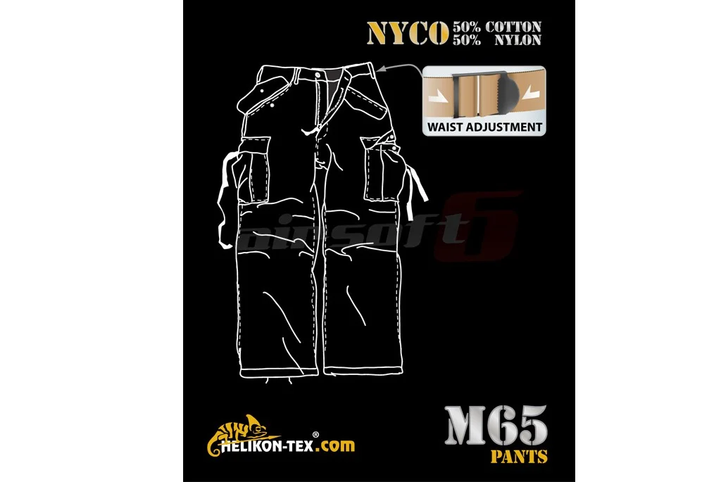 Helikon-Tex pantaloni military us army M65 Woodland (L/regular) 2