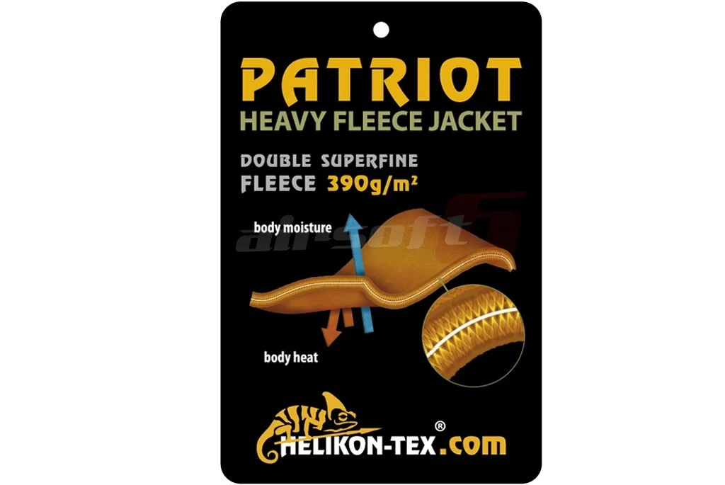 Helikon-Tex patriot jacheta flausata Camogrom 6