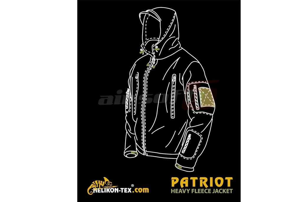 Helikon-Tex patriot jacheta flausata Camogrom 4