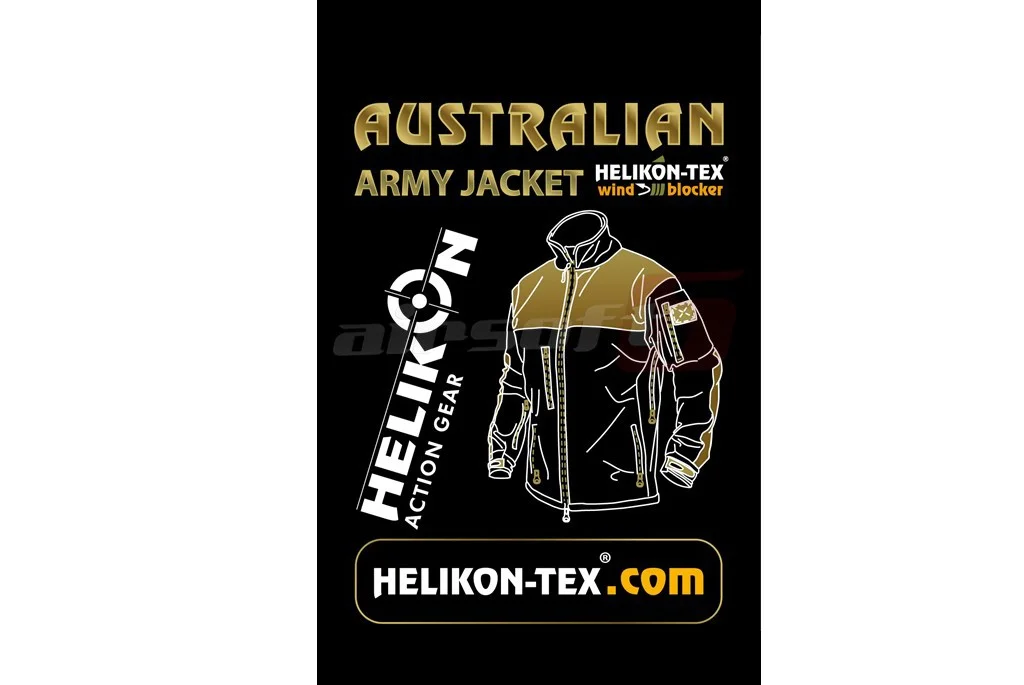 Helikon-Tex jacheta militara australiana Shark Skin Olive 2