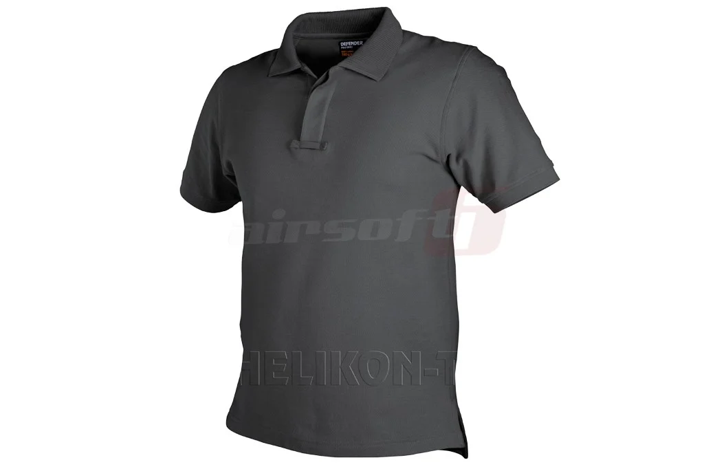 Helikon-Tex tricou polo bumbac Defender Negru 3