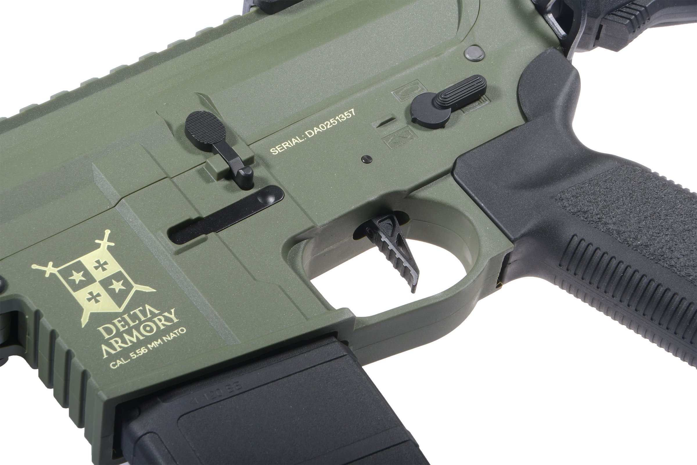 Delta Armory M4 AR15 M-LOK 8" Charlie EAGLE Olive 6