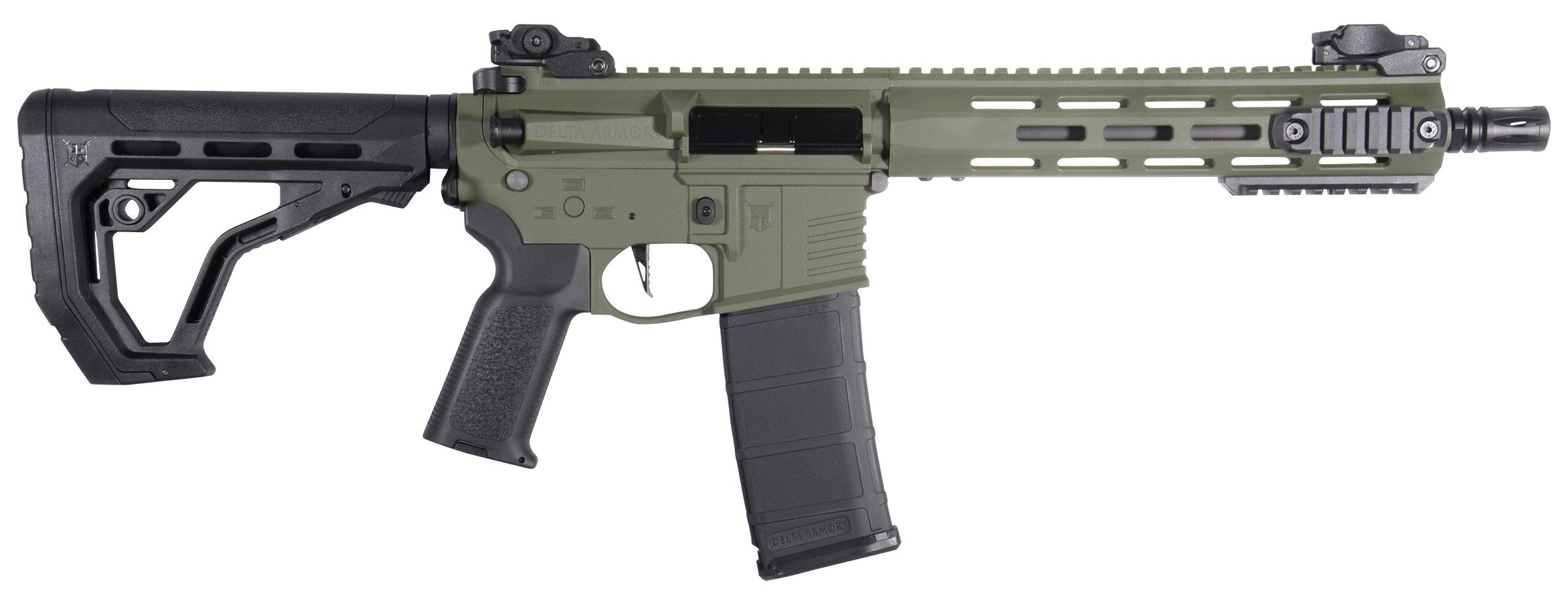 Delta Armory M4 AR15 M-LOK 10" Charlie Eagle Olive 3