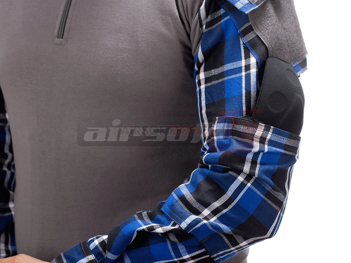 Invader Gear bluza de lupta Flanel Albastru 6