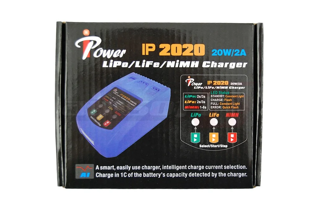 iPower incarcator acumulatori NiMH LiPo LiFe 2