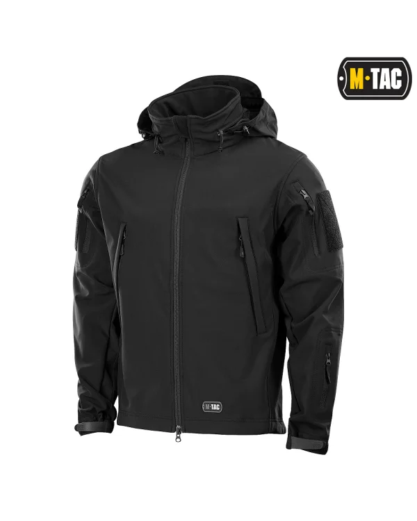 M-Tac Jacheta Soft Shell Negru 4