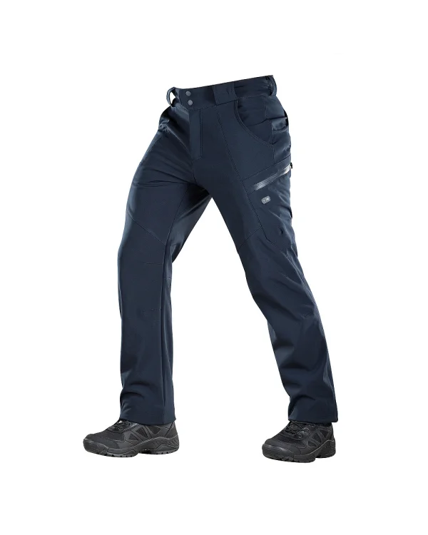 M-Tac pantaloni Soft Shell Winter Navy Blue 7