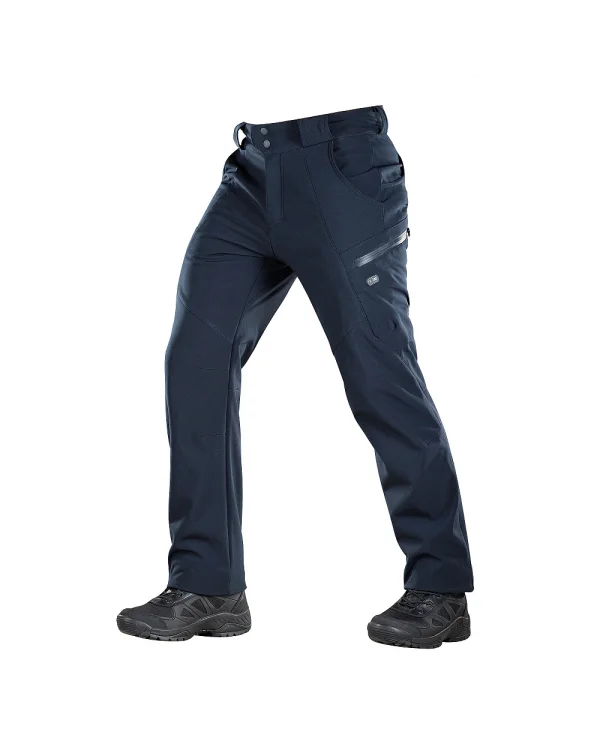 M-Tac pantaloni Soft Shell Winter Navy Blue 2