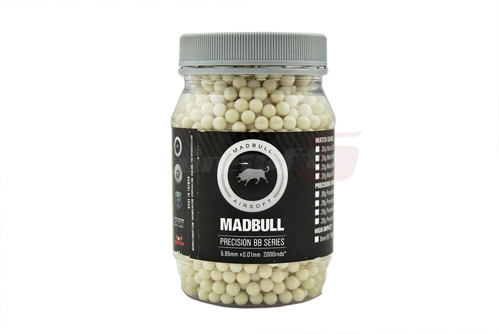 Bile Madbull fosforescente 0.25g 2000 buc. 2