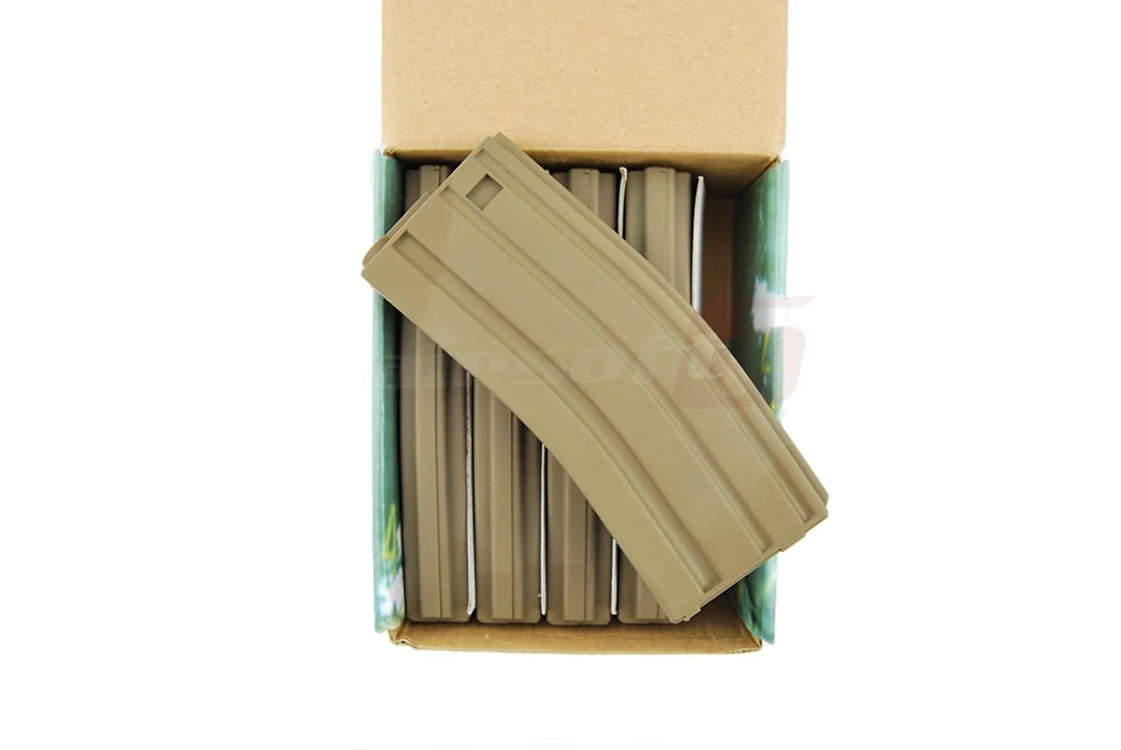King Arms set 5 incarcatoare mid cap M4/M16 AEG Desert 3