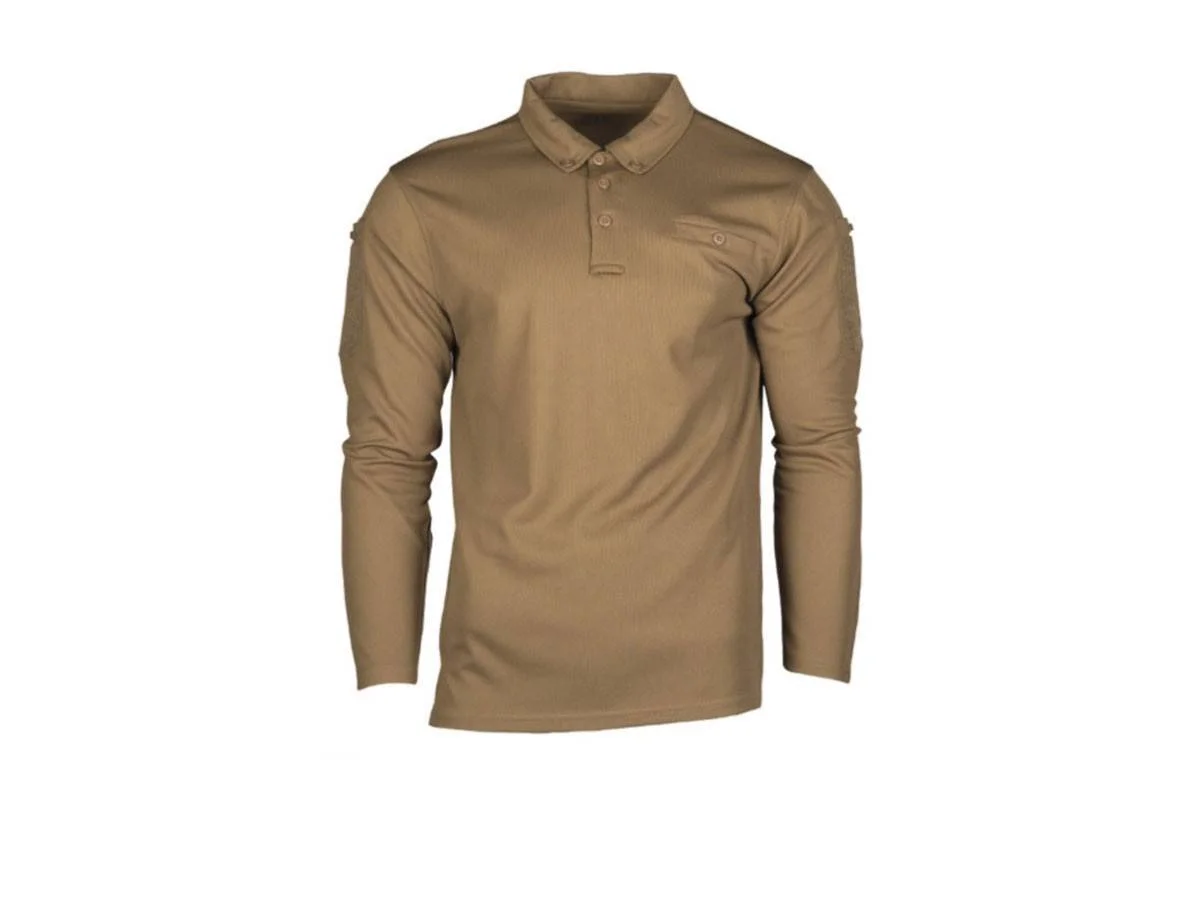 Mil-Tec bluza polo quickdry Coyote 2