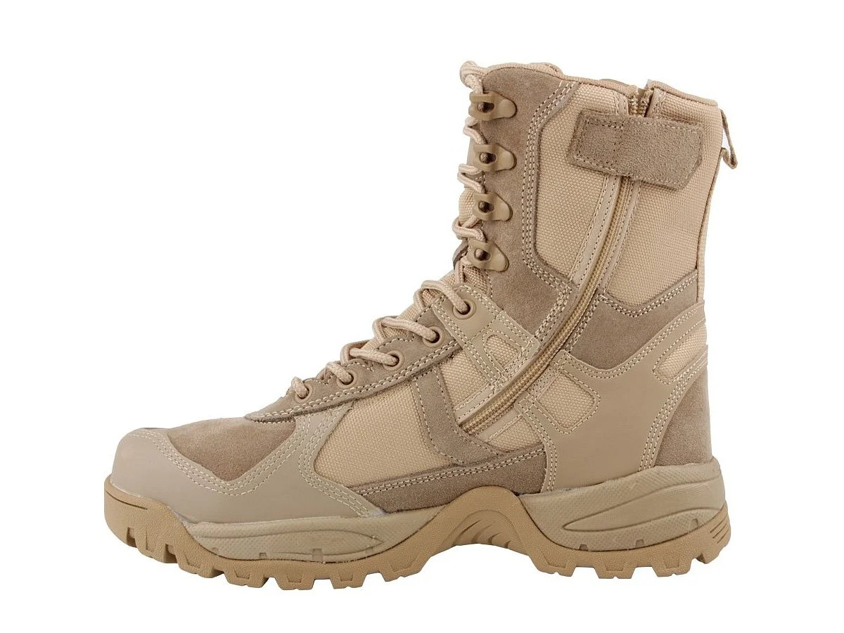 Mil-Tec bocanci Patrol cu fermoar Coyote 3