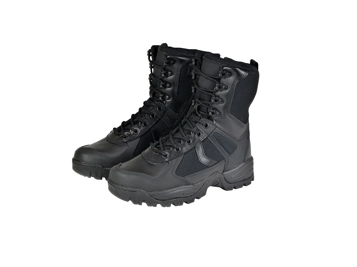Mil-Tec bocanci Patrol cu fermoar Negri 5