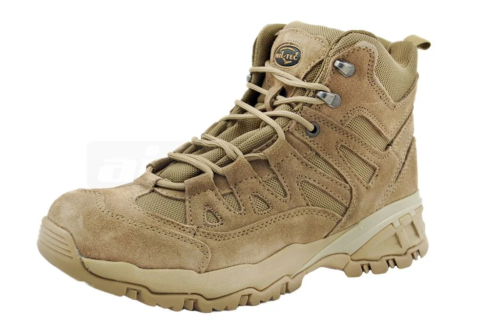 Mil-Tec bocanci squad stiefel 5 inch Coyote 4
