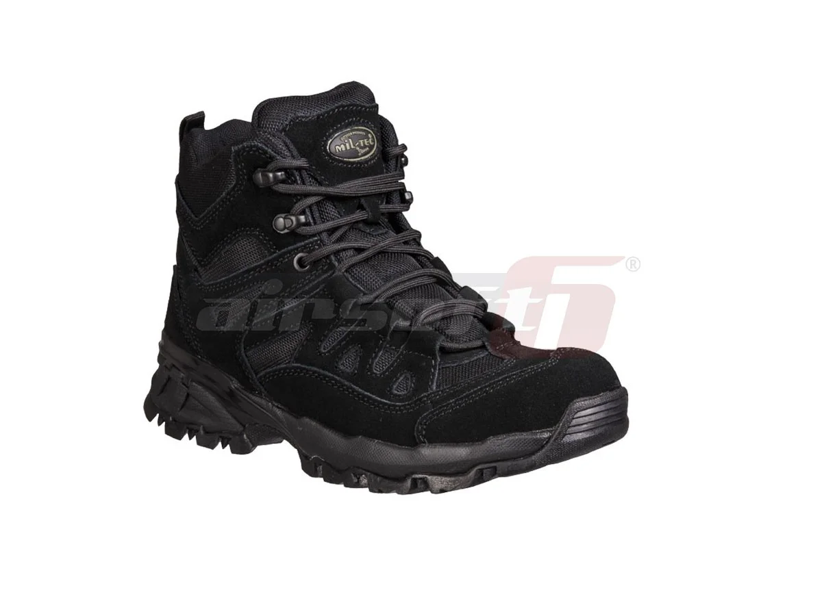 Mil-Tec bocanci squad stiefel 5 inch Negru 2