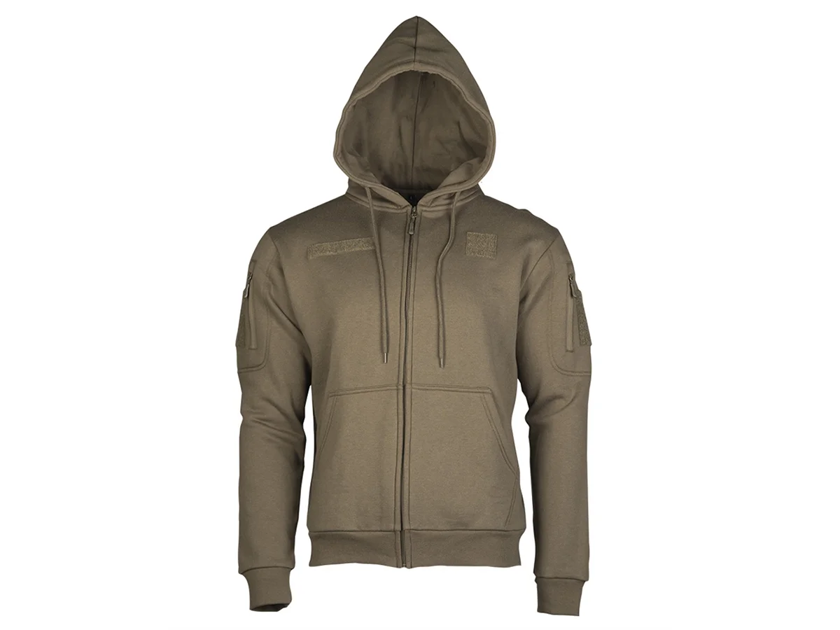 Mil-Tec hanorac cu fermoar Ranger Green 2