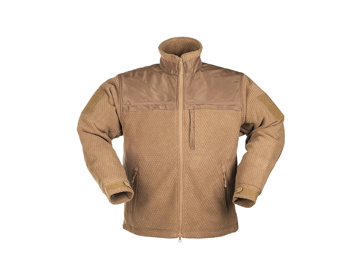 Mil-Tec jacheta Elite Fleece Hextac Coyote 2