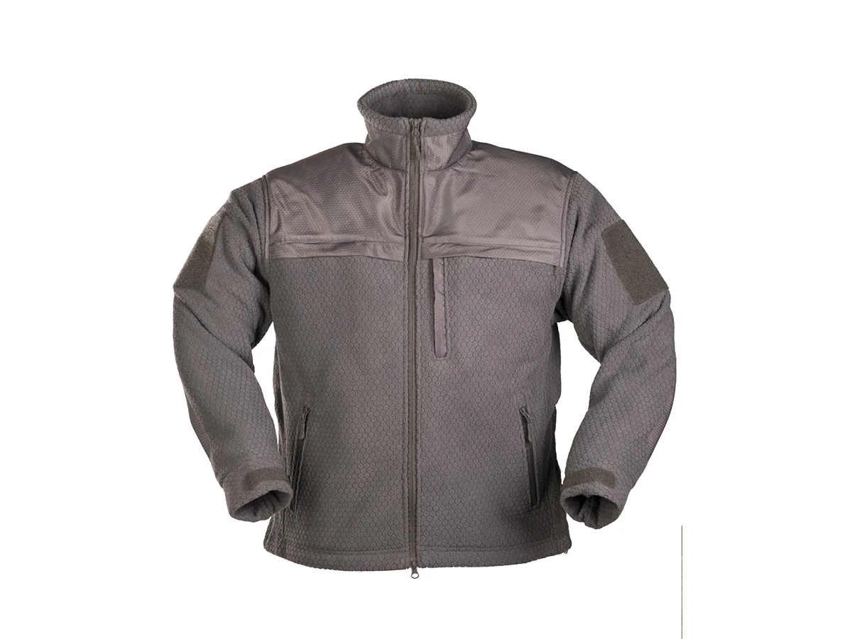Mil-Tec jacheta Elite Fleece Hextac Gri 2