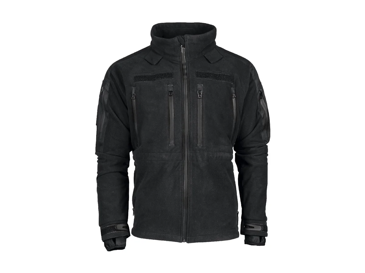 Mil-Tec jacheta Fleece Plus Negru 2