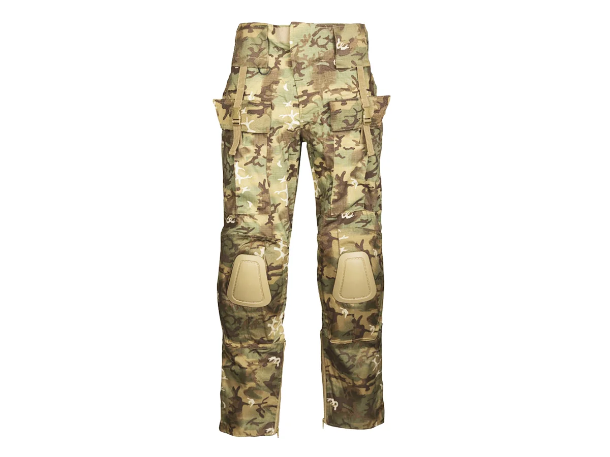 Mil-Tec pantaloni tactici Warrior Arid-Woodland 2
