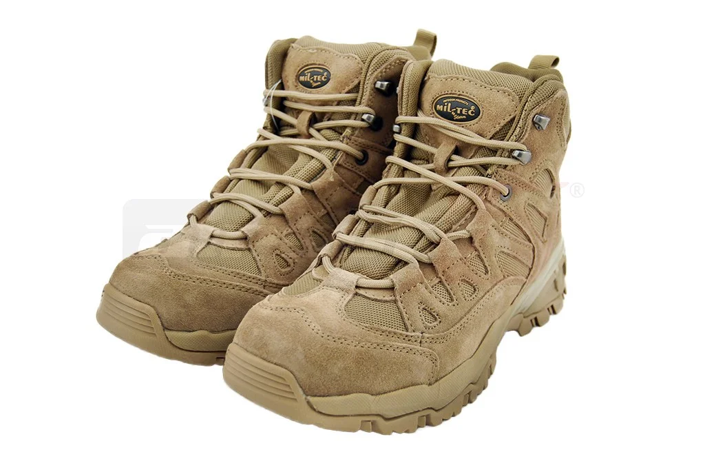 Mil-Tec bocanci squad stiefel 5 inch Coyote 7