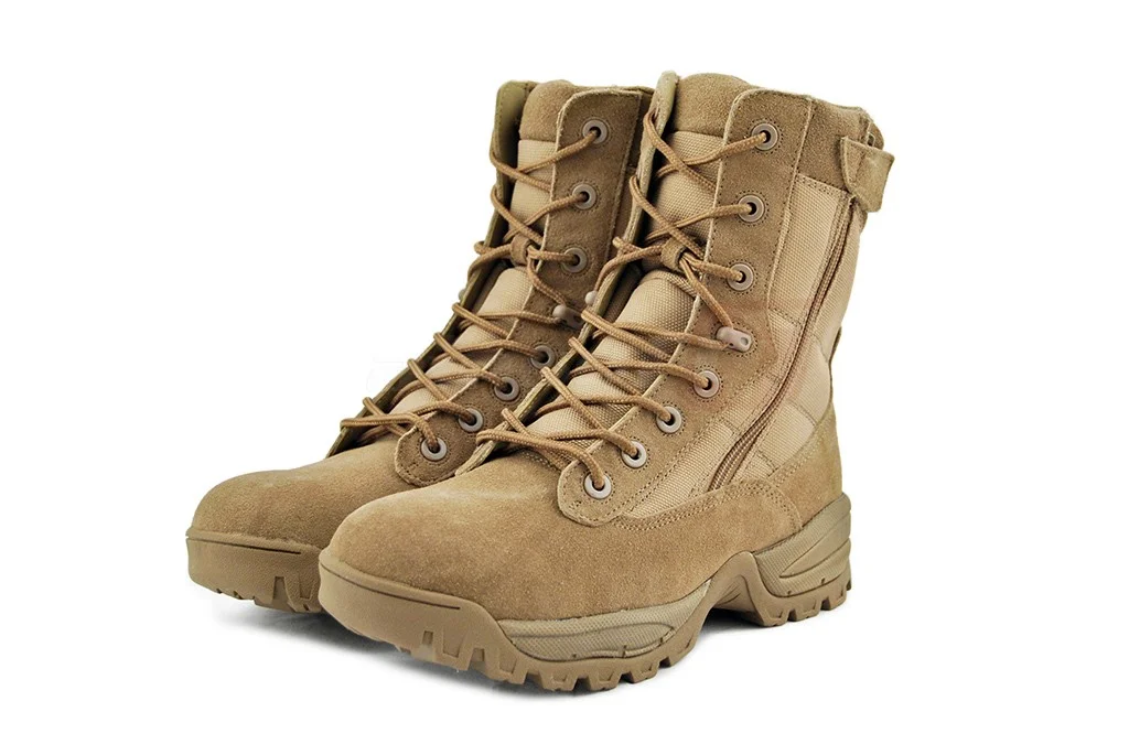 Mil-Tec bocanci cu fermoar dublu Coyote