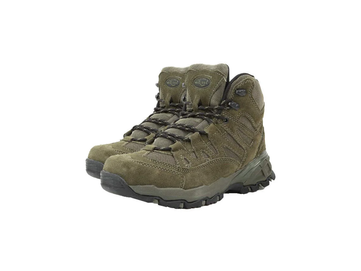 Mil-Tec bocanci squad stiefel 5 inch Olive 3