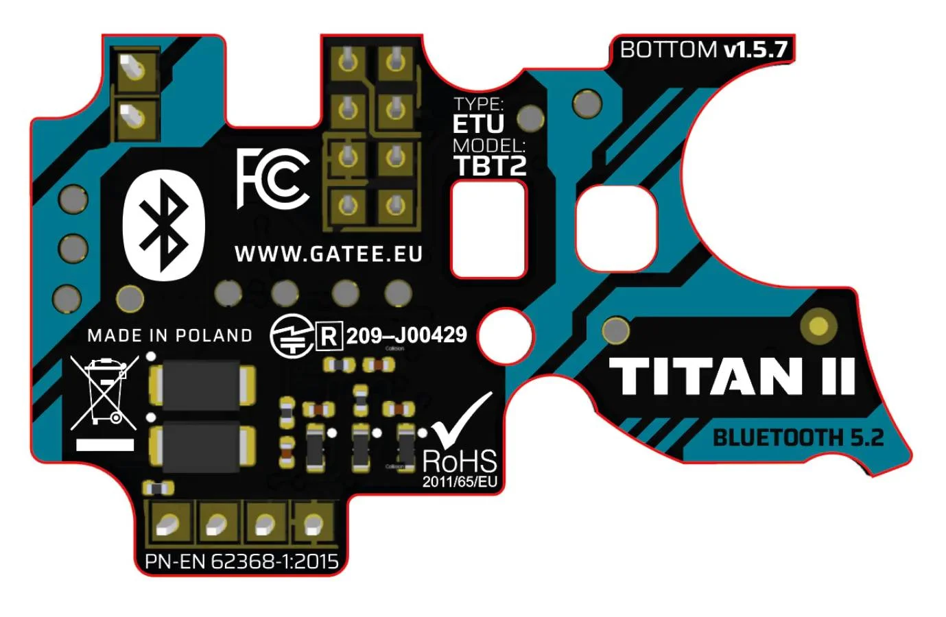 TITAN II Bluethooth for V2 GB