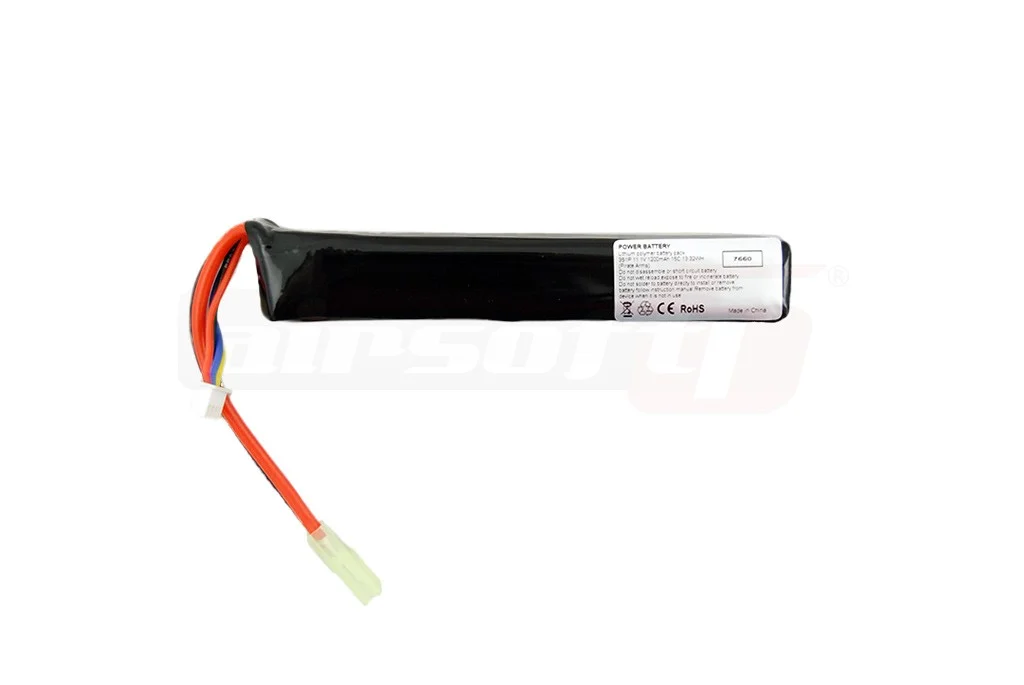 Pirate Arms acumulator LiPo 11.1V 1200mAh compact stick 2