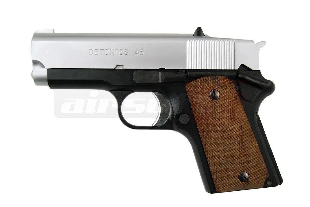 Tokyo Marui Detonics .45 silver slide 10