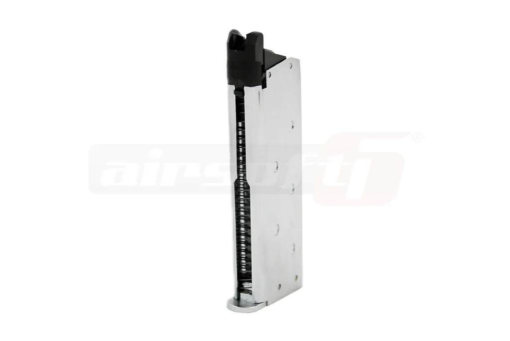 Tokyo Marui Detonics .45 silver slide 9