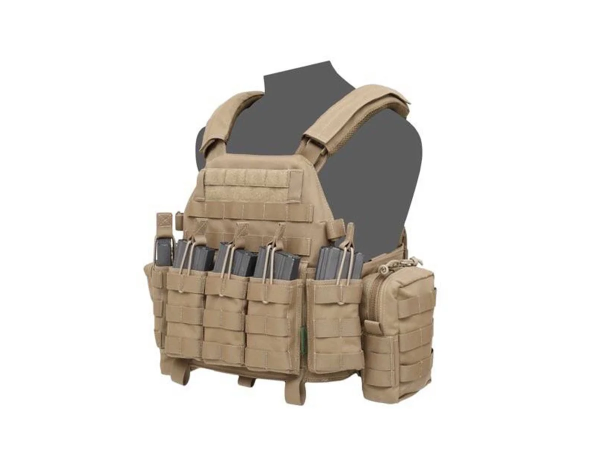 Warrior Vesta tactica DCS DA 5.56 Config Coyote M 4