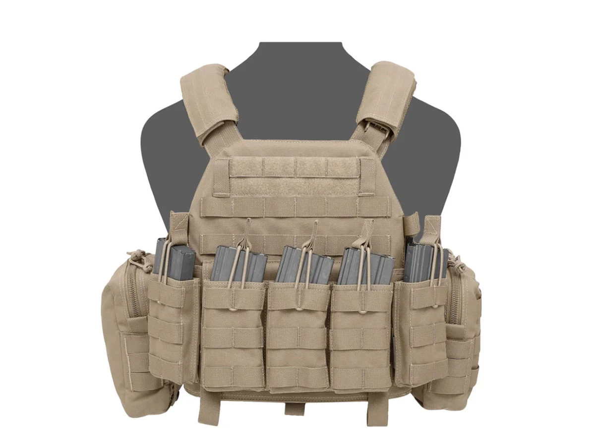Warrior Vesta tactica DCS DA 5.56 Config Coyote M 7